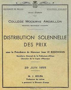 Oran documents divers 1038